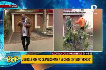 Denuncian que alquilan casas para fiestas en Monterrico