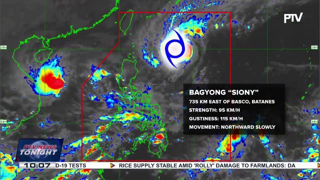 #SionyPH intensifies into a severe tropical storm