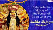 Vijayadashami 2020 Wishes in English, WhatsApp Messages, Maa Durga Images to Send on Bijoya Dashami