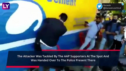 Download Video: Sanjay Singh Attacked With Black Ink In UPs Hathras; ‘Coward, Not Thakur, The AAP Leader Slams CM Yogi Adityanath