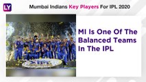Rohit Sharma, Hardik Pandya, Jasprit Bumrah and Other Key Players for Team MI in IPL 2020
