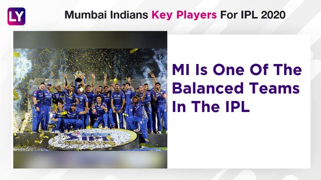 Rohit Sharma, Hardik Pandya, Jasprit Bumrah and Other Key Players for Team MI in IPL 2020
