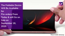 Samsung Galaxy Z Fold 2 Foldable Phone Launched; Prices, Variants, Features & Specifications