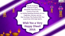 Advance Diwali 2019 Greetings: WhatsApp Messages, SMS, Images & Quotes to Wish Happy Deepavali