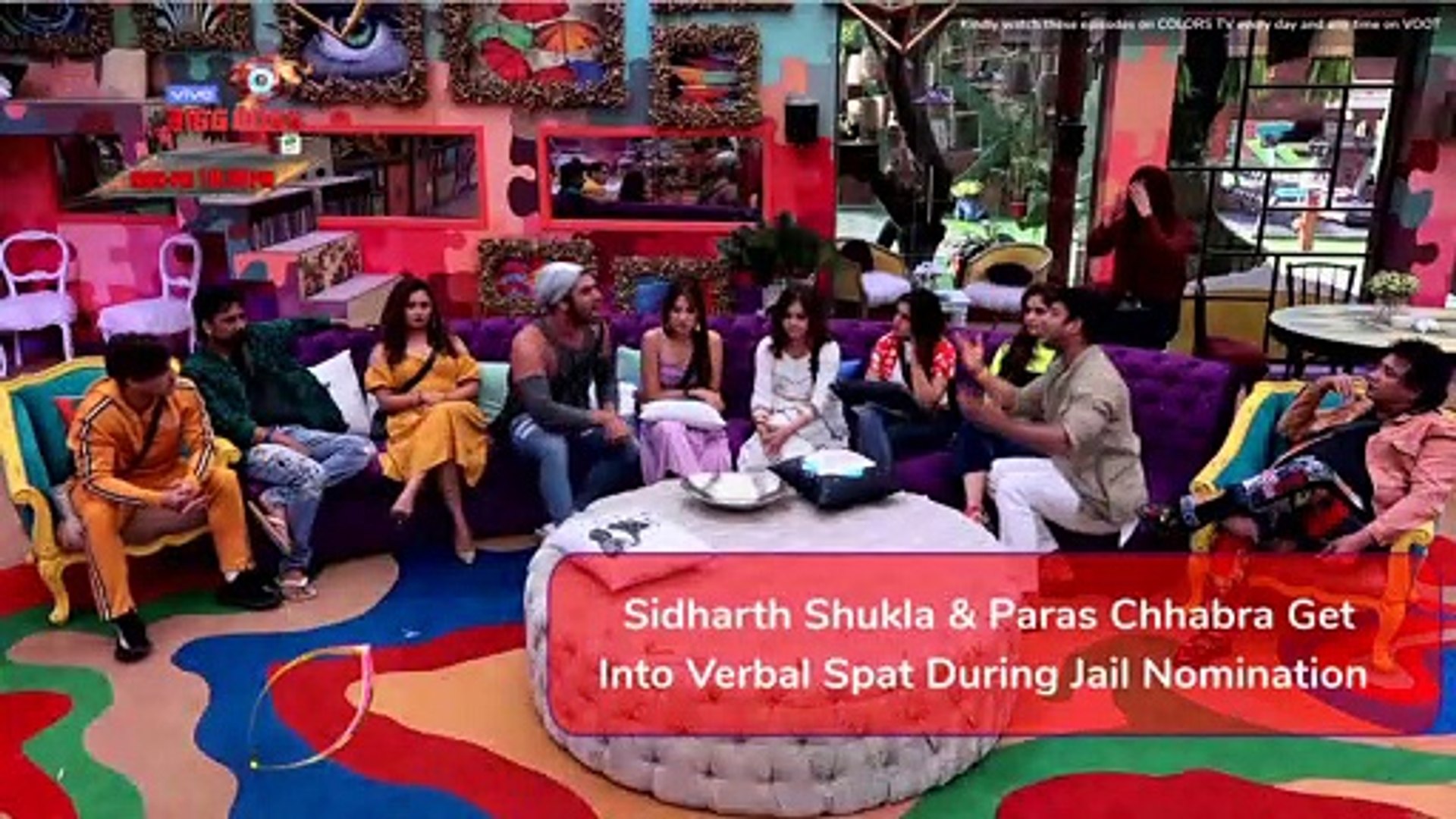 Bigg Boss 13 Episode 14 Update 17 October 2019 Sidharth Shukla and Shehnaaz Gill Sent to Jail