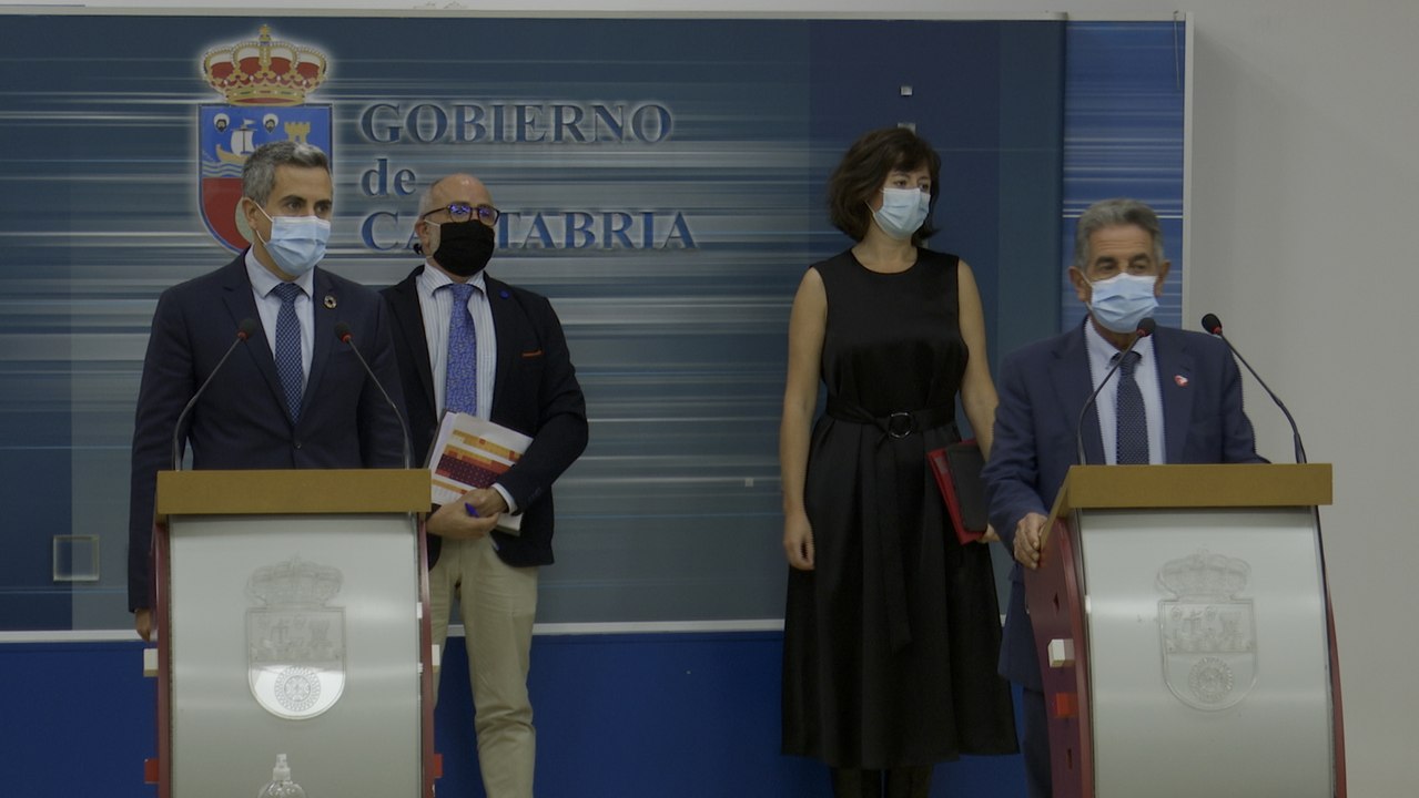 Rueda de prensa del presidente de Cantabria, Miguel Ángel Revilla