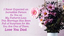 National Father-In-Law Day 2020 Messages From Son-in-Law: Greetings & Wishes to Send Your Dad