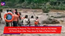 Madhya Pradesh: 2 Girls Venture into Flooded Pench River for Taking Selfies, Rescued.