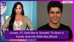 Demi Lovato & Max Ehrich Are Engaged! Singer Flaunts Her Stunning Engagement Ring & Some Dreamy Pics