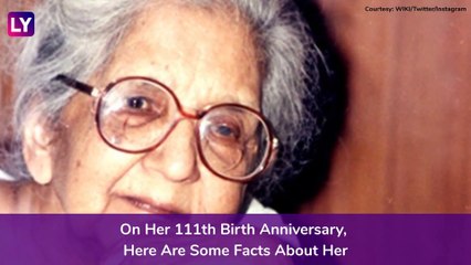 Aruna Asaf Ali 111th Birth Anniversary: Interesting Facts About The Grand Old Lady Of Independence