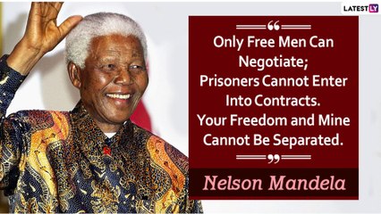 Nelson Mandela Quotes: These Golden Words by Anti-Apartheid Revolutionary Ring True in Present Times