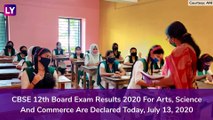 CBSE 12th Result 2020 Declared: 88.78% Pass, Check CBSE Class 12 Board Exam Result Statistics