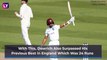ENG VS WI Stat Highlights, 1st Test 2020, Day 3: Shane Dowrich & Kraigg Brathwaite Give Edge to WI