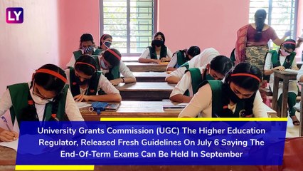 Home Ministry Allows Final Year University Exams By September End; UGCs Revised Guidelines Released