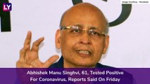 Abhishek Manu Singhvi, Congress Veteran, Tests Positive For COVID-19: Reports