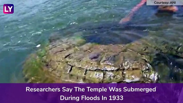 500-Year-Old Temple Submerged In Odishas Mahanadi River Resurfaces After 11 Years