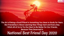 Happy National Best Friend Day 2020 Quotes, Messages & Wishes to Send to Your Best Pal!