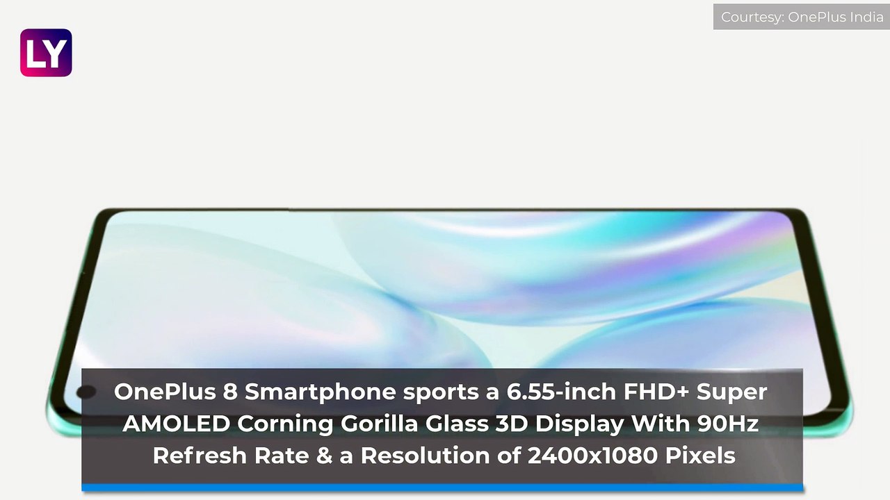 OnePlus 8 with a 4,300 mAh Battery Goes on Sale Via Amazon India; Check Prices, Offers, Features, Variants & Specifications