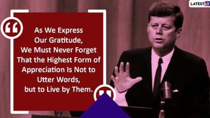 John F. Kennedy Quotes: Remembering 35th US President on His 103rd Birth Anniversary