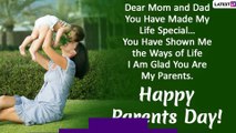 Happy Parents Day 2020 Messages: Wishes, Greetings and Quotes to Share With Your Mother and Father