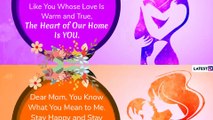Happy Mothers Day 2020 Wishes & HD Images:WhatsApp Messages, Quotes and Greetings to Send on May 10