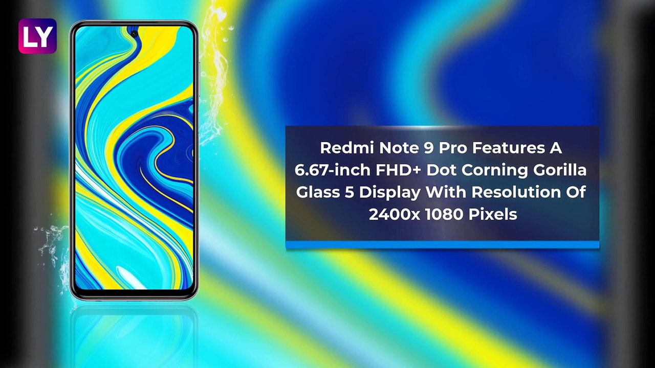 Redmi Note 9 Pro Goes on Sale via Amazon India; Check Prices, Offers, Variants, Features And Specifications