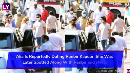 Rishi Kapoor Funeral At Chandanwadi Crematorium: Neetu With Ranbir, Alia, Kareena, Abhishek Present