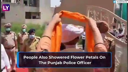 Harjeet Singh, Punjab Sub-Inspector Whose Hand Was Chopped Off by Nihangs, Receives Grand Welcome