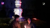 Nagpur Lights Up 60-Ft-Tall Lamp, CST In Mumbai Lit Up For PM Narendra Modis 9PM, 9Minutes Appeal