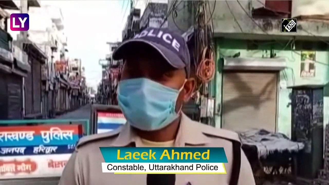 Uttarakhand Police Constable Laeek Ahmed Puts N...