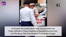 India Lockdown: Cops Leave Lathis, Take On The Mic & Sing Songs To Spread Awareness About COVID-19