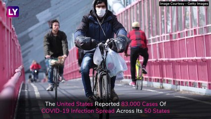 Coronavirus Cases In U.S. Cross 83,000, Surpass Chinas Officially Declared Numbers