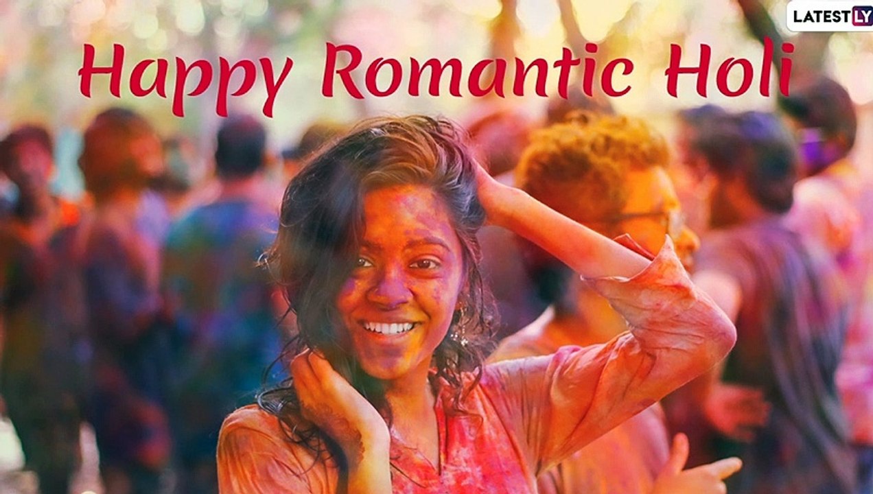 Holi 2020 Romantic Wishes For Husband & Wife: Greetings & HD ...