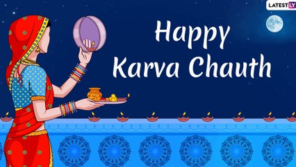 Karwa Chauth 2019 Greetings in Hindi: WhatsApp Messages, Wishes and Quotes to Celebrate Karva Chauth