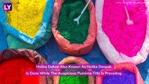 Holika Dahan 2020: Date, Shubh Muhurat, Significance & Time To Burn Holika Before Rangwali Holi