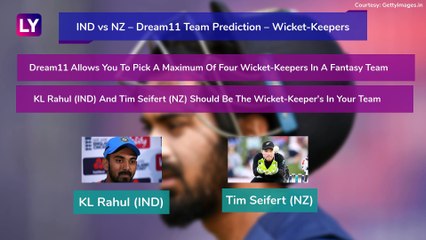 India vs New Zealand Dream11 Team Prediction, 4th T20I 2020: Tips To Pick Best Playing XI