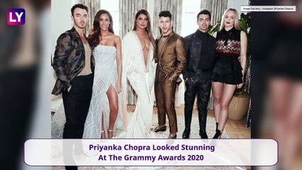Grammys 2020: Priyanka Chopra's Sexy Plunging Neckline And Nick Jonas' Metallic Suit Are A Winner