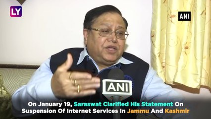 VK Saraswat, NITI Aayog Member Says, ‘Internet Used In J&K For Dirty Films; Apologises Later