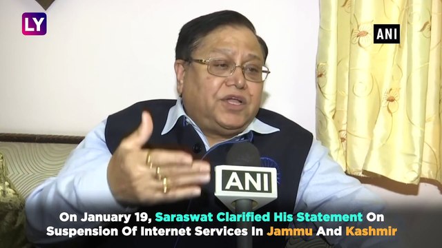 VK Saraswat, NITI Aayog Member Says, ‘Internet Used In J&K For Dirty Films; Apologises Later