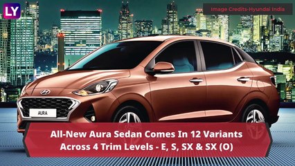 Download Video: 2020 Hyundai Aura Sedan Launched In India; Prices, Features & Specifications