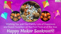 Makar Sankranti 2020 Wishes & Uttarayan Greetings: Messages, Images to Share With Family and Friends