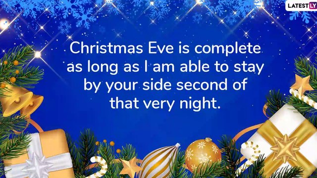 Merry Christmas Eve 2019 Wishes: Messages, Greetings & Quotes to Send on Day Before Christmas Day