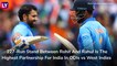 IND vs WI Stat Highlights, 2nd ODI 2019: Kuldeep Yadav Hat-Trick, Rohit And Rahul Centuries Hand India Impressive Win