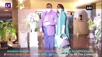 Kareena, Saif & Karisma Arrive In Style For Armaan Jains Roka Ceremony, Rishi & Neetu Also Attend