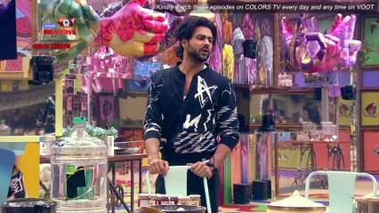 Bigg Boss 13 Episode 53 Sneak Peek 01 | 12 Dec 2019: Shefali Bagga and Vishal Aditya Singh Fight Over Kitchen Duties