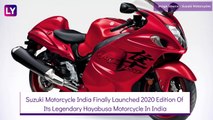2020 Suzuki Hayabusa Motorcycle Launched in India at Rs 13.74 Lakh; Features & Specifications