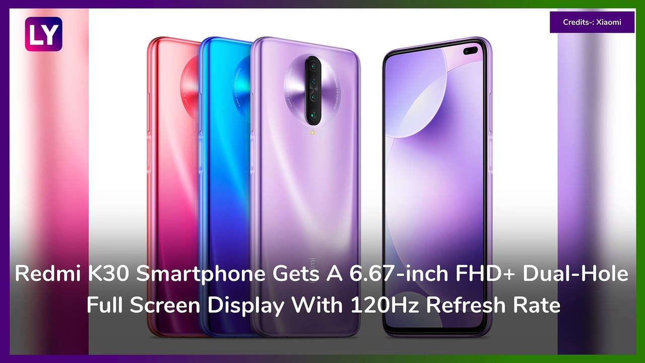 Redmi K30 With Snapdragon 765G & Dual Selfie Camera Launched; Prices, Features, Variants & Specifications