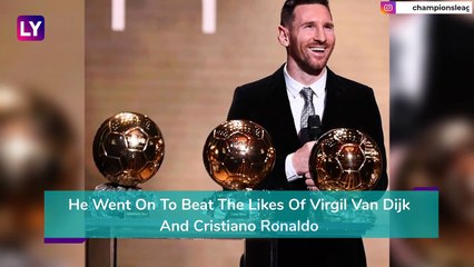Lionel Messi Wins Ballon dOr 2019  Takes Away The Honour For Sixth Time