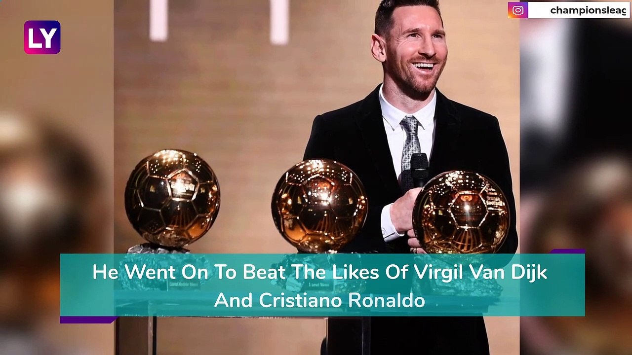 Lionel Messi Wins Ballon dOr 2019  Takes Away T...