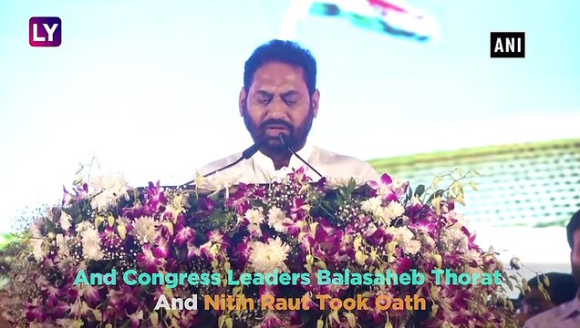 Shiv Sena, NCP & Congress Leaders Sworn-In As Ministers, 'Maharashtra Vikas Aghadi Will Work For Betterment Of Maharashtra, Says Eknath Shinde